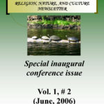 Volume 1, #2 (June 2006)