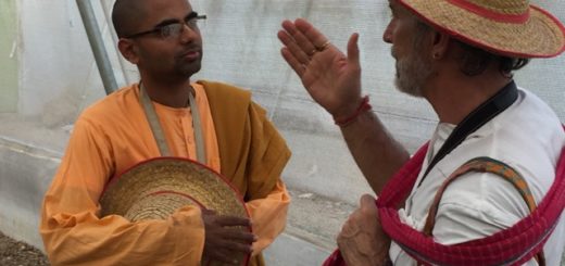 A conversation about organic farming with Nimai, one of the amazing engineer-monks living at the Govardhan Ecovillage.
