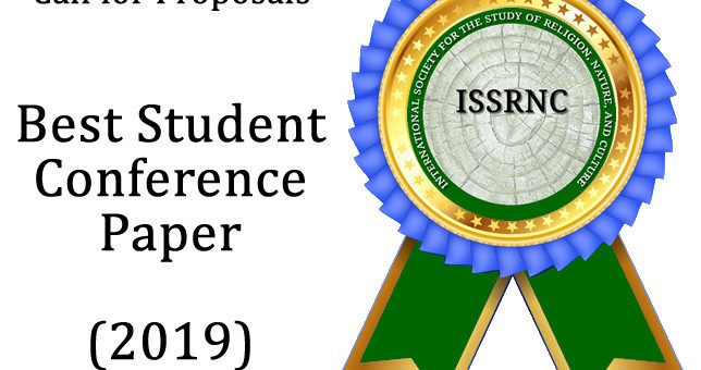 2019 Student Paper Award CFP